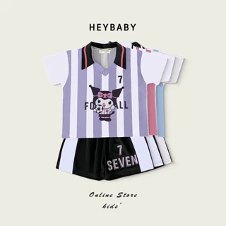 2-12 ปี ชุดเซ็ทเด็กแฟชั่น เสื้อผ้าแขนสั้นกางเกงขาสั้น ลายการ์ตูนน่ารัก สไตล์เกาหลี ผ้านุ่ม ฤดูร้อน ใส่สบาย