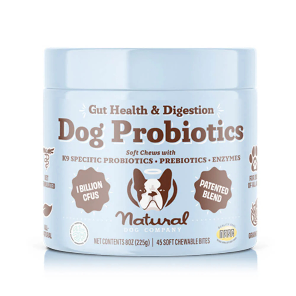 Dog Probiotics Supplement วิตามินโปรไบโอติกสุนัข บำรุงลำไส้ เสริมภูมิคุ้มกัน - Natural Dog Company