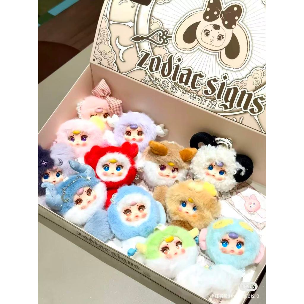 MM zodiac 12ราศี แบบBox 12จุ่ม พร้อมส่งจากไทย ของใหม่ ไม่เช็คการ์ด