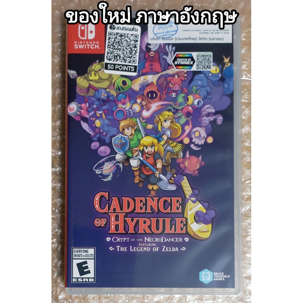 มือ1 CADENCE OF HYRULE CRYPT OF THE NECRODANCER FEATURING THE LEGEND OF ZELDA EN SWITCH NECRO DANCER ดนตรี เซลด้า