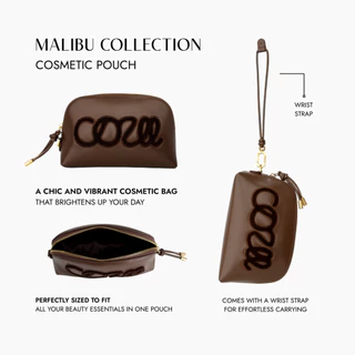 COZII - Malibu Cosmetic Pouch (4 สี) กระเป๋าใส่เครื่องสำอาง