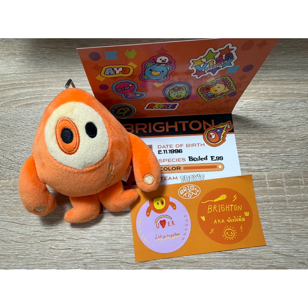 ส่งต่อ ตุ๊กตามาสค็อต Brighton กัน proxie🧡