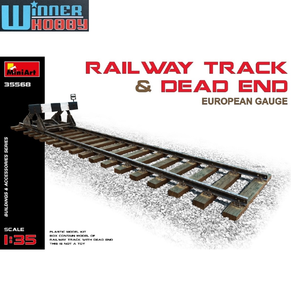 MiniArt 35568 Railway Track & Dead end (Eur.gauge) 1/35
