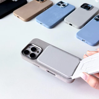[i17] พร้อมส่ง🧵🪡 T5S191 เคสผ้าแม่เหล็ก เคสชาร์จไร้สาย เคสแข็งหุ้มผ้า เคสไอโฟน สำหรับ iPhone case12-16Plus,17Pro,17Promax