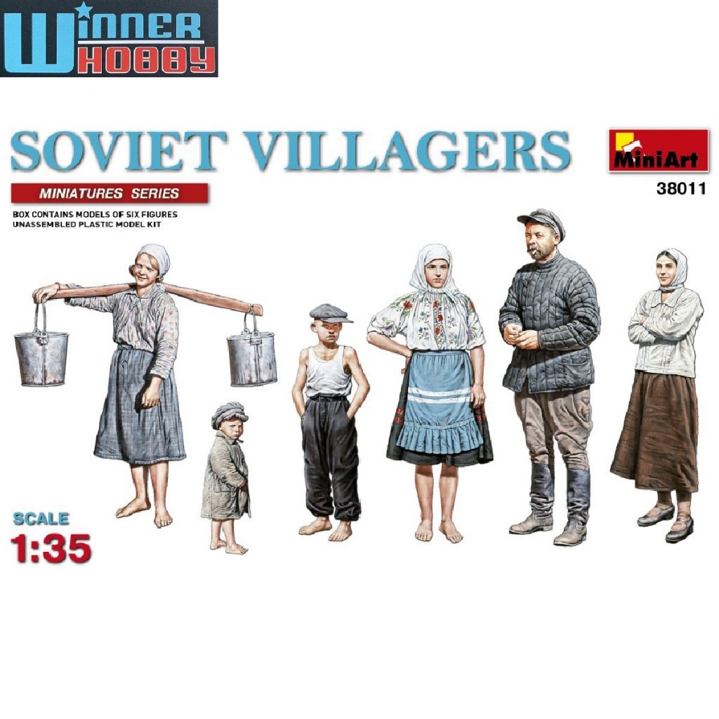 MiniArt 38011 Soviet Villagers 1/35