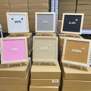 ส่งจากไทย Letter board กระดานปักอักษรขนาด 20*20ซม.หรือ8นิ้ว