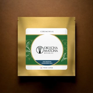 OKUCHA MATCHA มัทฉะชาเขียว (Matcha) ขนาดทดลอง 4g นำเข้าญี่ปุ่น เกรด Ceremonial จากญี่ปุ่น