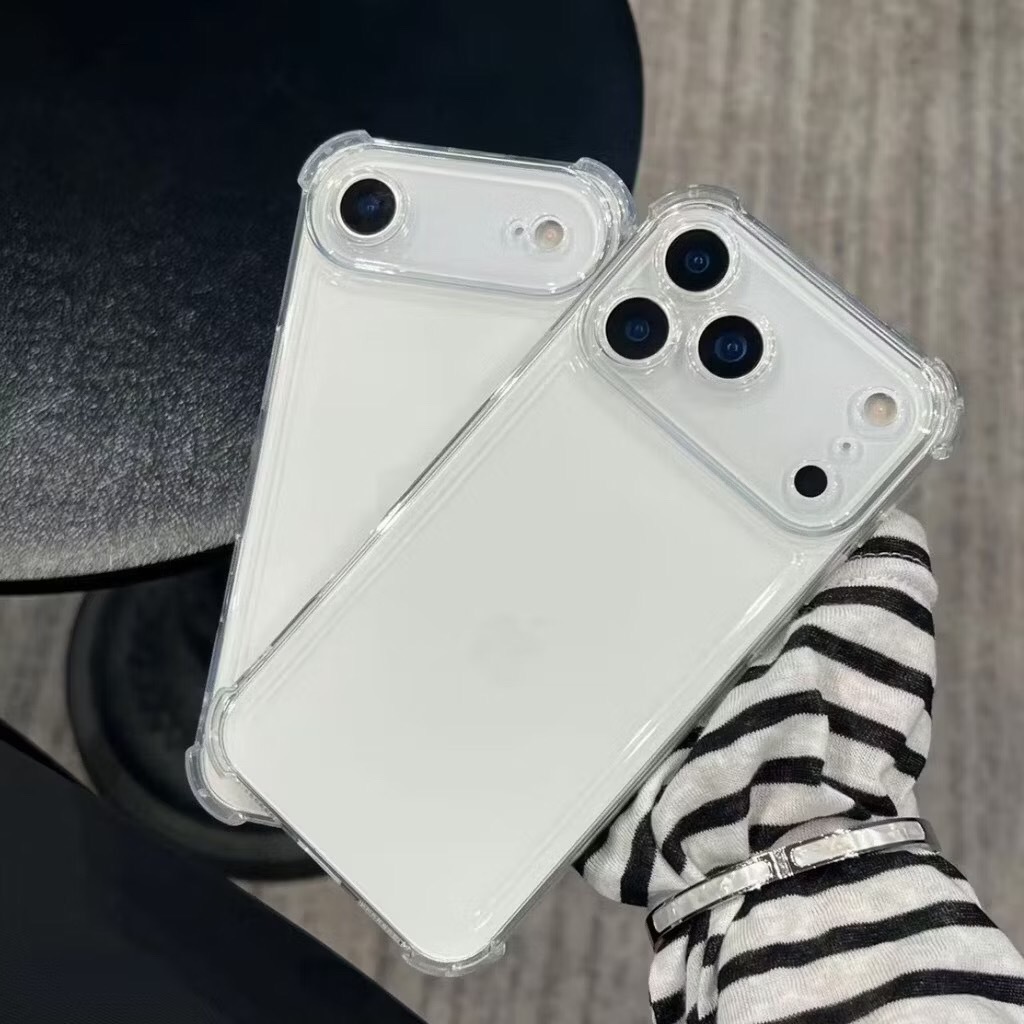 เคสใสแบบนิ่ม สำหรับ IPhone 17 17Air 17pro 17promax  เคสใสกันกระแทกแบบนิ่ม ราคา ถูกที่สุด ดีลบีเคเค