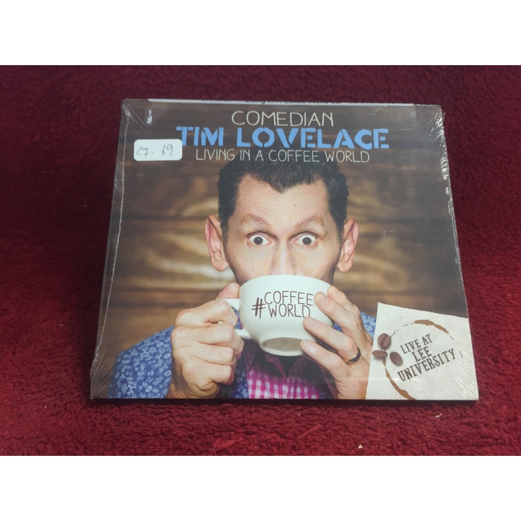 CD Tim Lovelace Living In a Coffee World สภาพตามปก C7-69