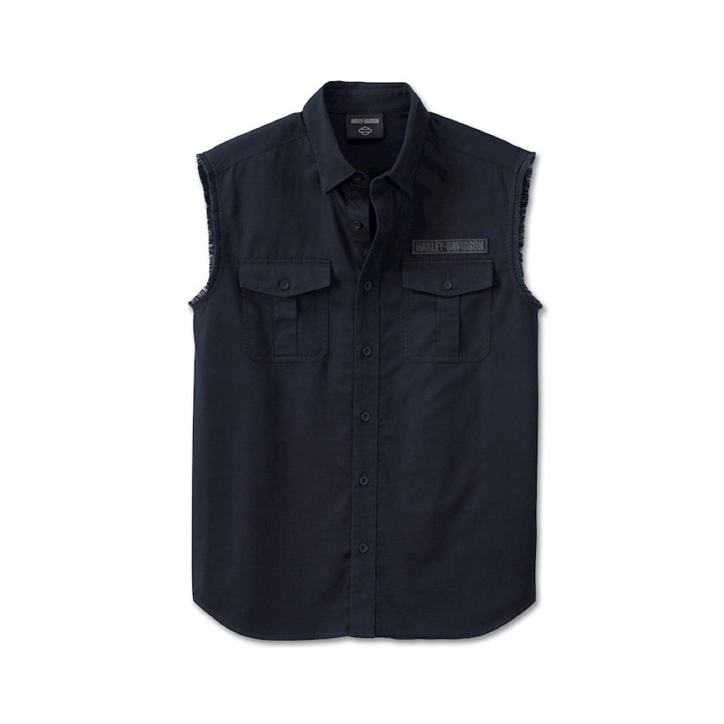 เสื้อกั๊กแขนกุด Harley-Davidson® Men's Sturgis Sleeveless Blowout Shirt 96885-23VM