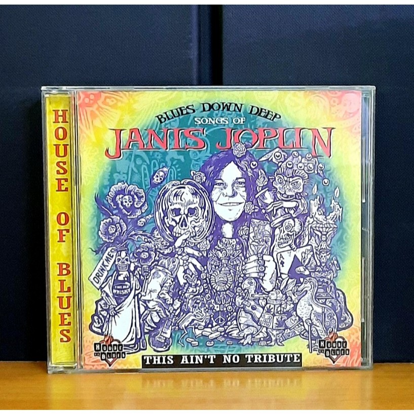 CD ซีดีเพลงสากล / Janis Joplin / Blues down deep, songs of Janis Joplin                            -