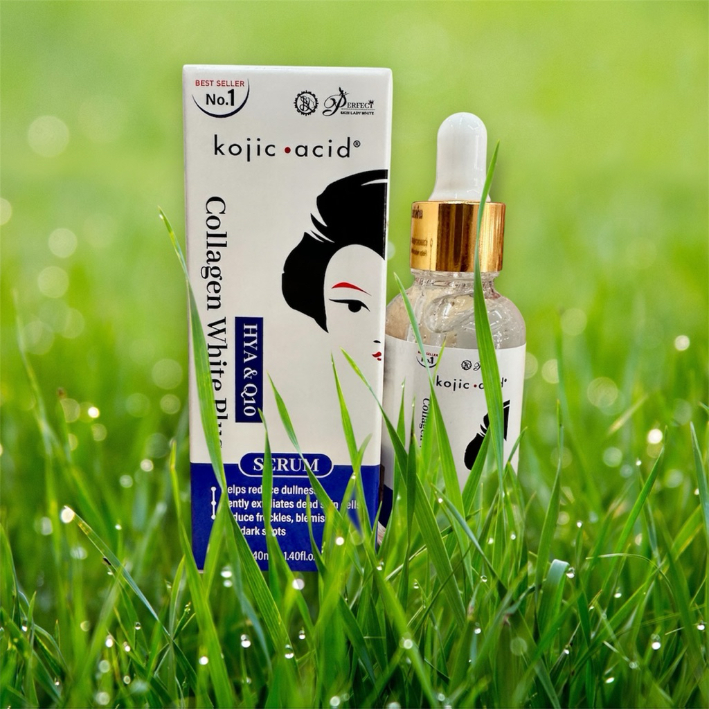kojic •acid® HYA & Q10 Collagen White Plus SERUM เซรั่มโคจิค บลู 40ml