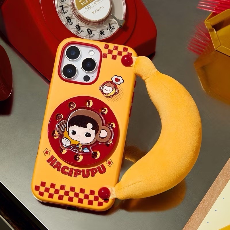 HACIPUPU-Rolling Time Machine Series-Phone Case 15 Pro Max