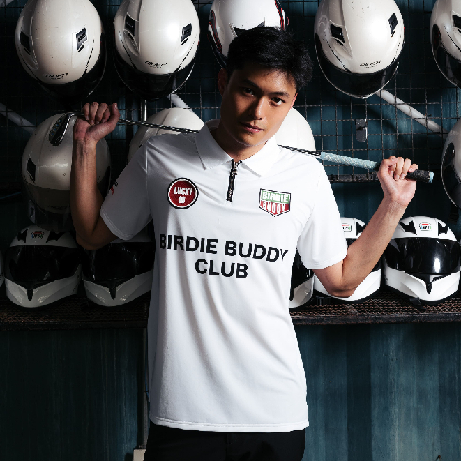 BB CLUB POLO MEN -เสื้อโปโลสำหรับตีกอล์ฟ ได้ลุคเท่ห์สปอร์ต