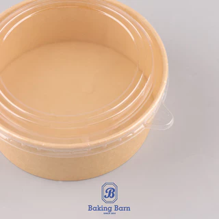 Baking barn (600ชิ้น) ถ้วยอาหาร ชามอาหาร ชามกระดาษคราฟท์ ชามกระดาษ paper bowl