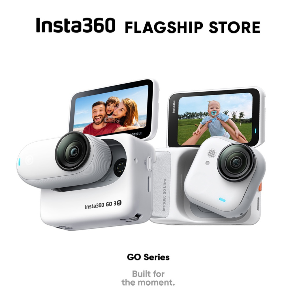 Insta360 GO Series กล้องแอคชั่น ถ่ายวิดีโอ POV เชื่อมต่อไร้สาย ทุกที่ทุกเวลา Video Action Camera