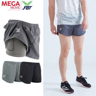 FBT กางเกงวิ่ง มีซับใน สั้นมาก ผ้าโพลีเอสเตอร์+สแปนเด็กซ์ A2…