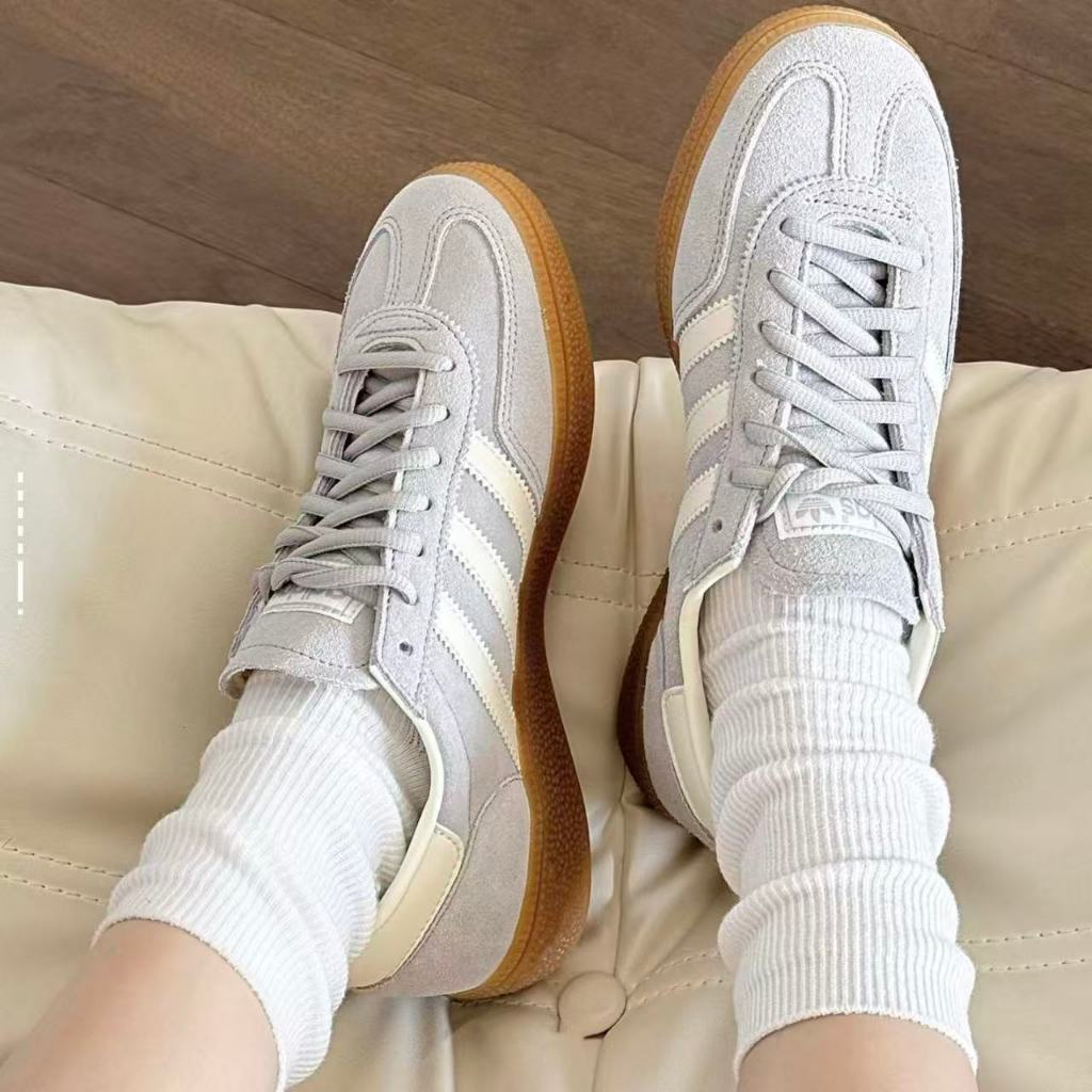 （ของแท้ 100 %）adidas originals samba OG gazelle IF7086 สีเทา