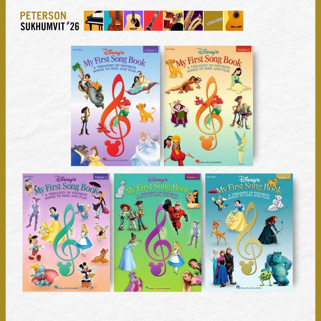 DISNEY'S MY FIRST SONGBOOK A Treasury of Favorite Songs to Sing and Play