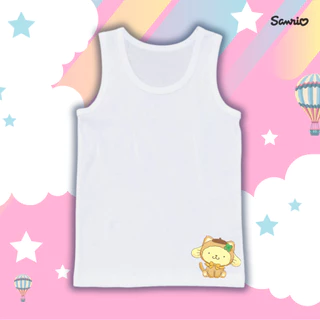 เสื้อซับในเด็ก เสื้อกล้ามเด็กลาย ซานริโอ้2 คุโรมิ มายเมโลดี้ ชินนาม่อนโรล นุ่มระบายอากาศได้ดี ไซส์ 1-11ปี #เสื้อกล้าม