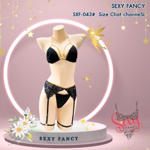 SEXY FANCY SXF-043# Size Chat channel ชุดแฟนซี บิกินี่เซ็กซี่ ชุดคอสเพลย์ (พร้อมส่งจากไทย)