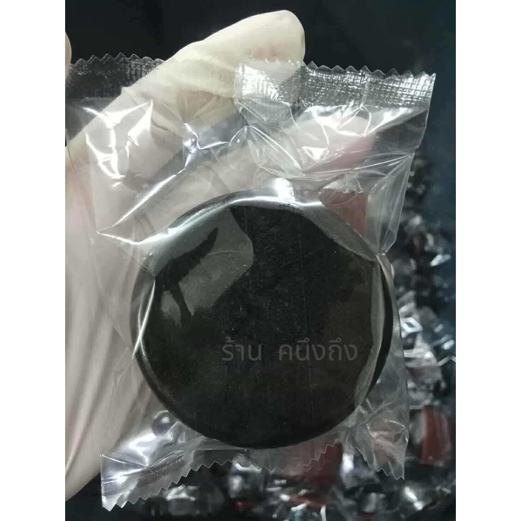 สบู่สคับกาแฟผสมชาเขียว ขนาด 70 กรัม อัดแน่นด้วยสมุนไพร สินค้าเป็นถุงซีล เหมาะสำหรับผิวกาย - รูปที่ 3