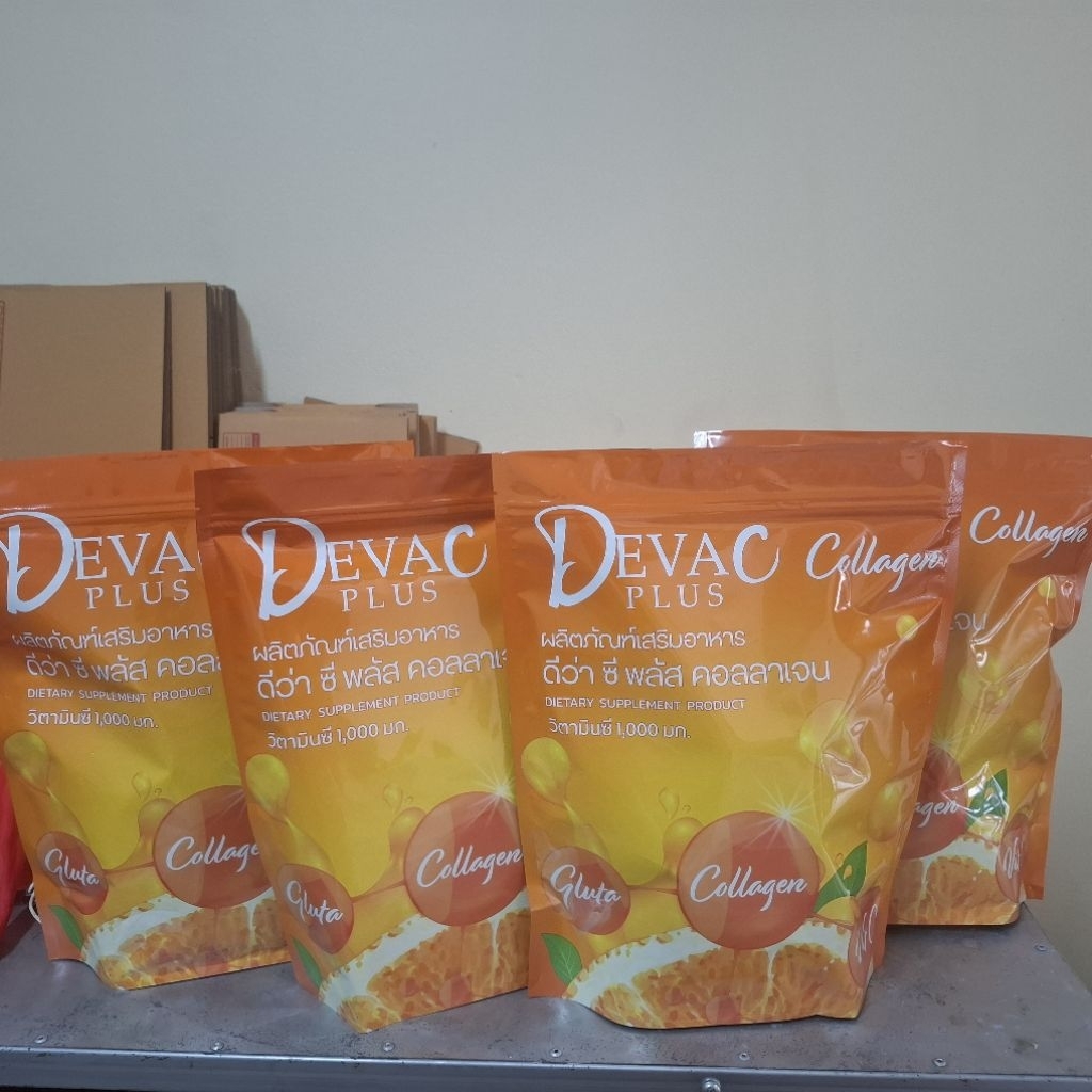 Deva C Plus Collagen [2แถม2=4กระสอบ]วิตามินซี1000มก.