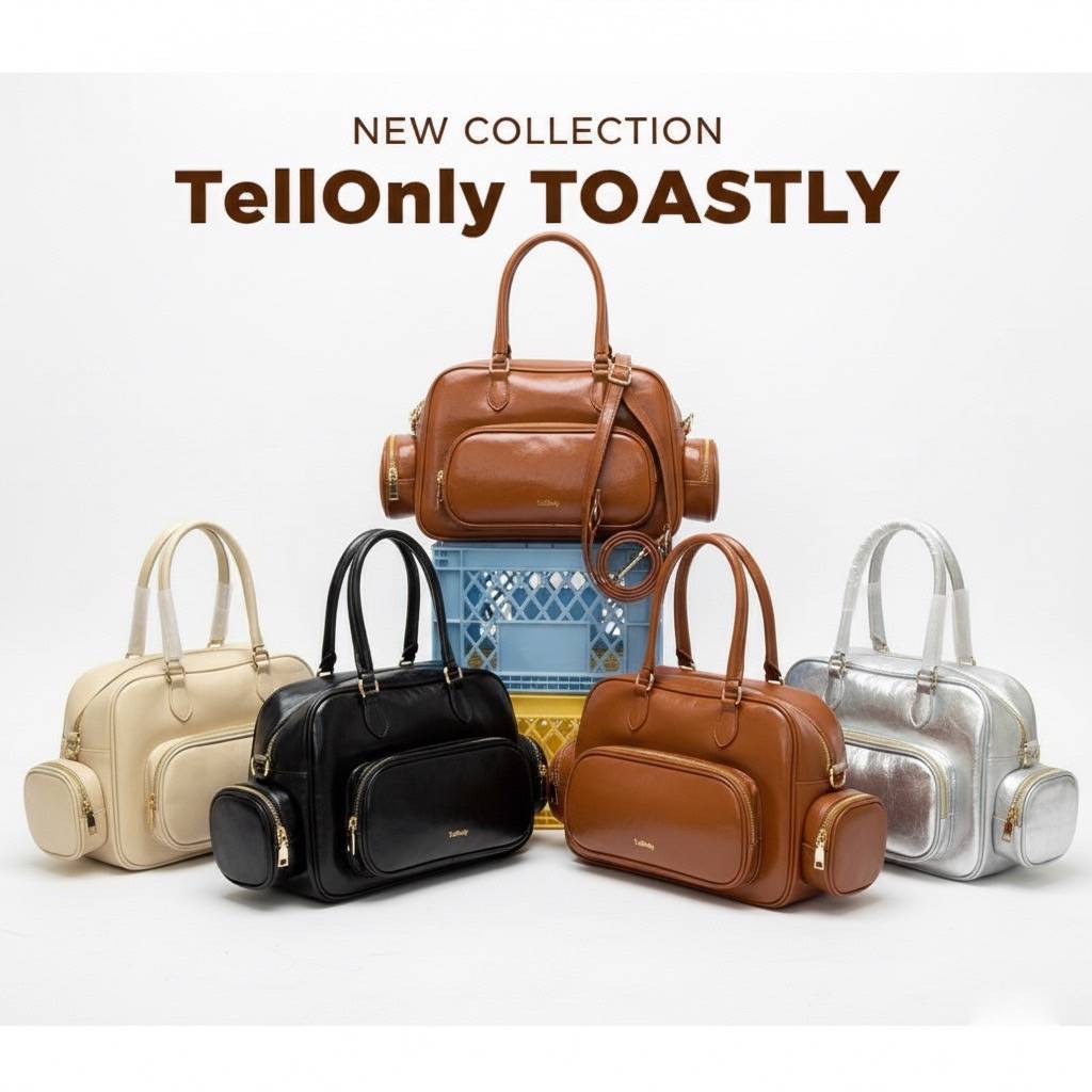🔥พร้อมส่ง งานสั่งตัด🔥📌กระเป๋า Toastly bag  📌ไซร้ XL ขนาดใหญ่พิเศษ ใส่ Ipad Notebook 14 นิ้วได้ค่ะ