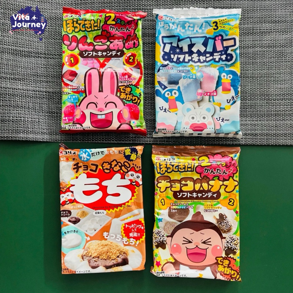 Coris Kracie DIY Candy Kit ขนมเยลลี่นุ่มรสผลไม้ จากญี่ปุ่น พร้อมส่ง มีให้เลือก 4 แบบ