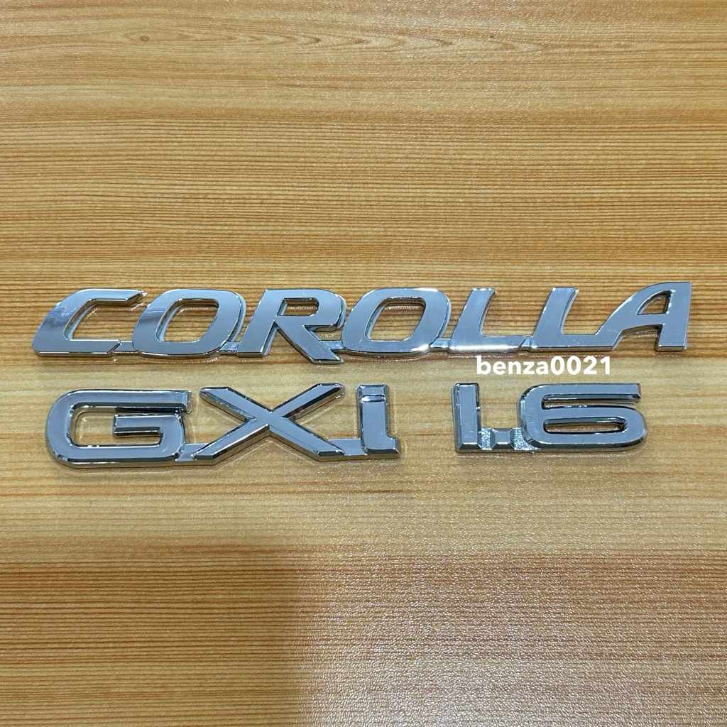 โลโก้ corolla+altis ติดท้าย Toyota ALTIS ราคาต่อชิ้น