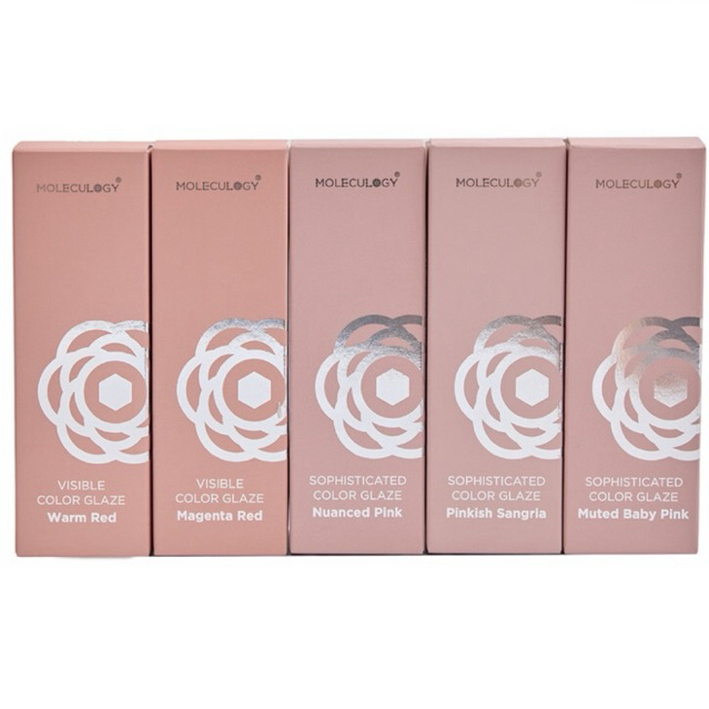 Moleculogy : Color Glaze ลิปทินท์ เนื้อเงาฉ่ำ ทุกสีทำให้หน้าไม่โทรม