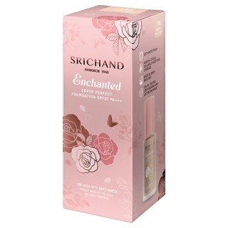 SRICHAND - Enchanted Cover Perfect Foundation SPF35 PA+++ ศรีจันทร์ เอ็นชานเท็ด คัฟเวอร์ เพอร์เฟคท์ ฟาวน์เดชั่น รองพื้น