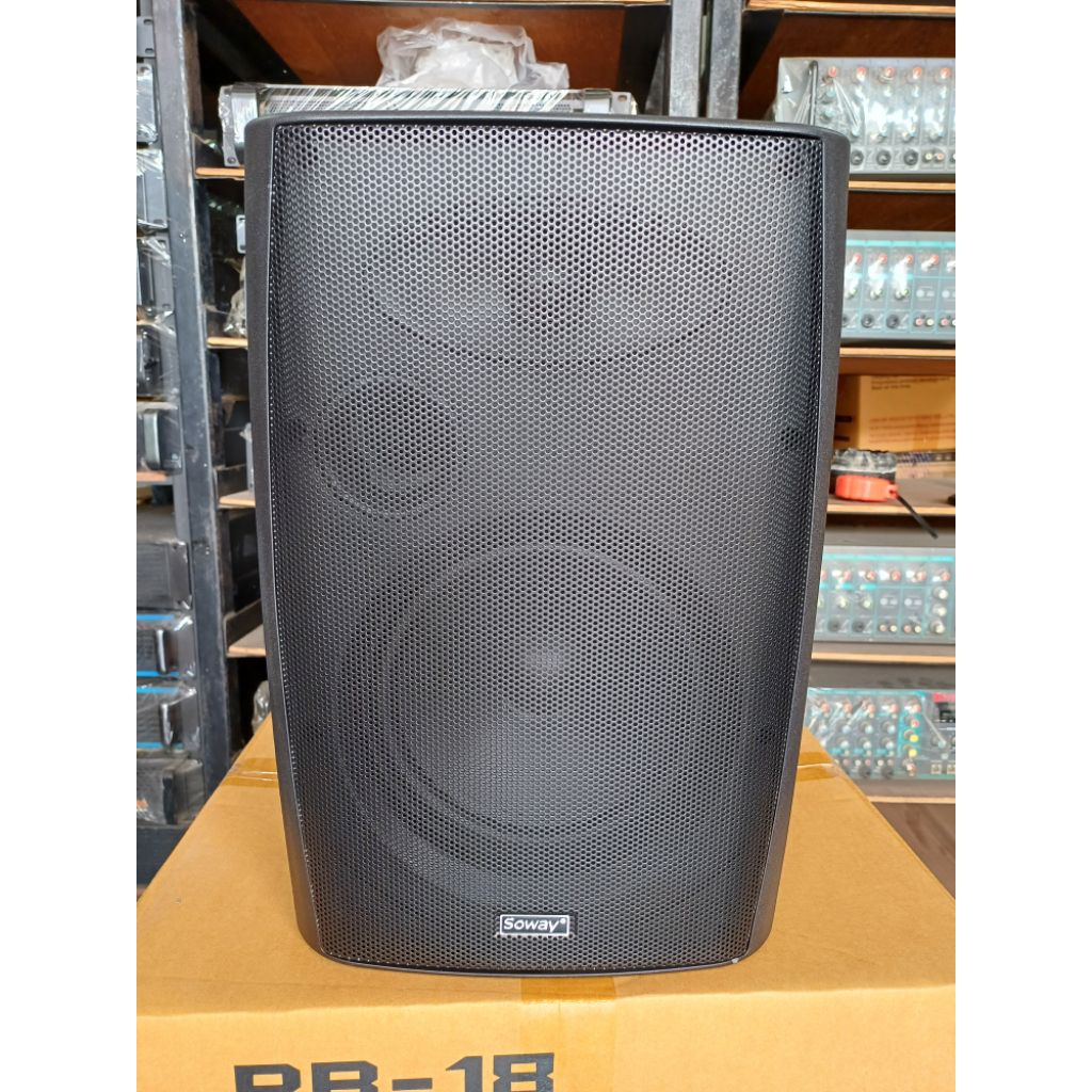 ตู้ลำโพง8นิ้ว พร้อมขาแขวนผนัง SOWAY SP-0408