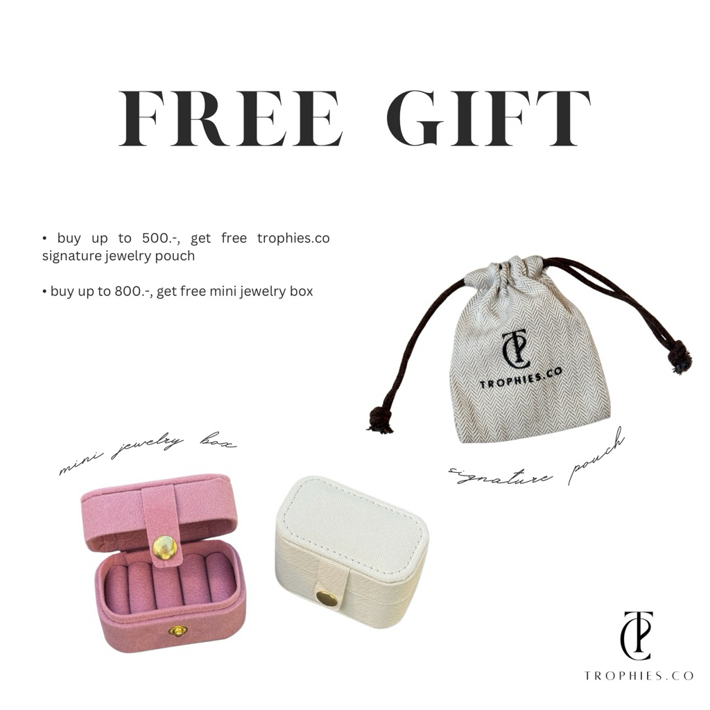FREE GIFT✨ ของแถมเมื่อซื้อสินค้าถึงยอดที่กำหนด | @trophies.co