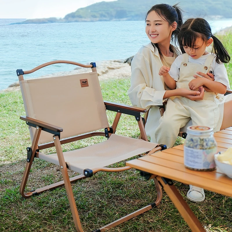 Free hike เก้าอี้แคมป์ปิ้ง เก้าอี้สนามที่พับได้ camping ขาตั้งอลูมิเนียม รับน้ำหนักได้ 300กก thumbnail 5