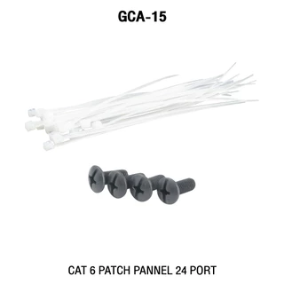 Glink GCA-15 UTP Blank Patch Panel 24Port แผงเปล่ากระจายสายแลน ขนาด 1U 24 ช่อง