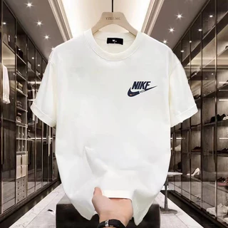 🚚ส่งจากกรุงเทพ เสื้อยืดแขนสั้นชาย เสื้อโอเวอร์ไซส์ แบรนด์แฟชั่น เสื้อยืดคอกลมแขนสั้น พิมพ์ลายตัวอักษรสุดเท่ S-3XL