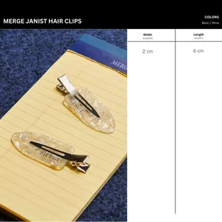 Merge Official - Merge Janist Hair Clips (พร้อมส่ง)