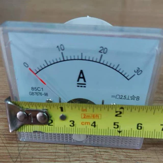 วัดโวลท์ วัดแอมป์ Volt Amp DC มิเตอร์เข็ม 100V-300V, 500V และวัดกระแส 0-30Amp