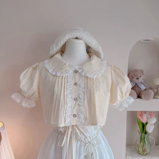 🧸🌷 น้องนุ่มนิ่มแขนฟู เสื้อครอบแขนตุ๊กตา แต่งลูกไม้ น่ารัก