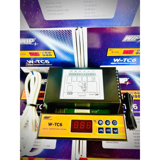 ชุดควบคุมอุณหภูมิ ดิจิตอล สำหรับตู้แช่ ตู้เย็น ห้องเย็น WIP TC-6 (DIGITAL TEMPERATURE CONTROL)