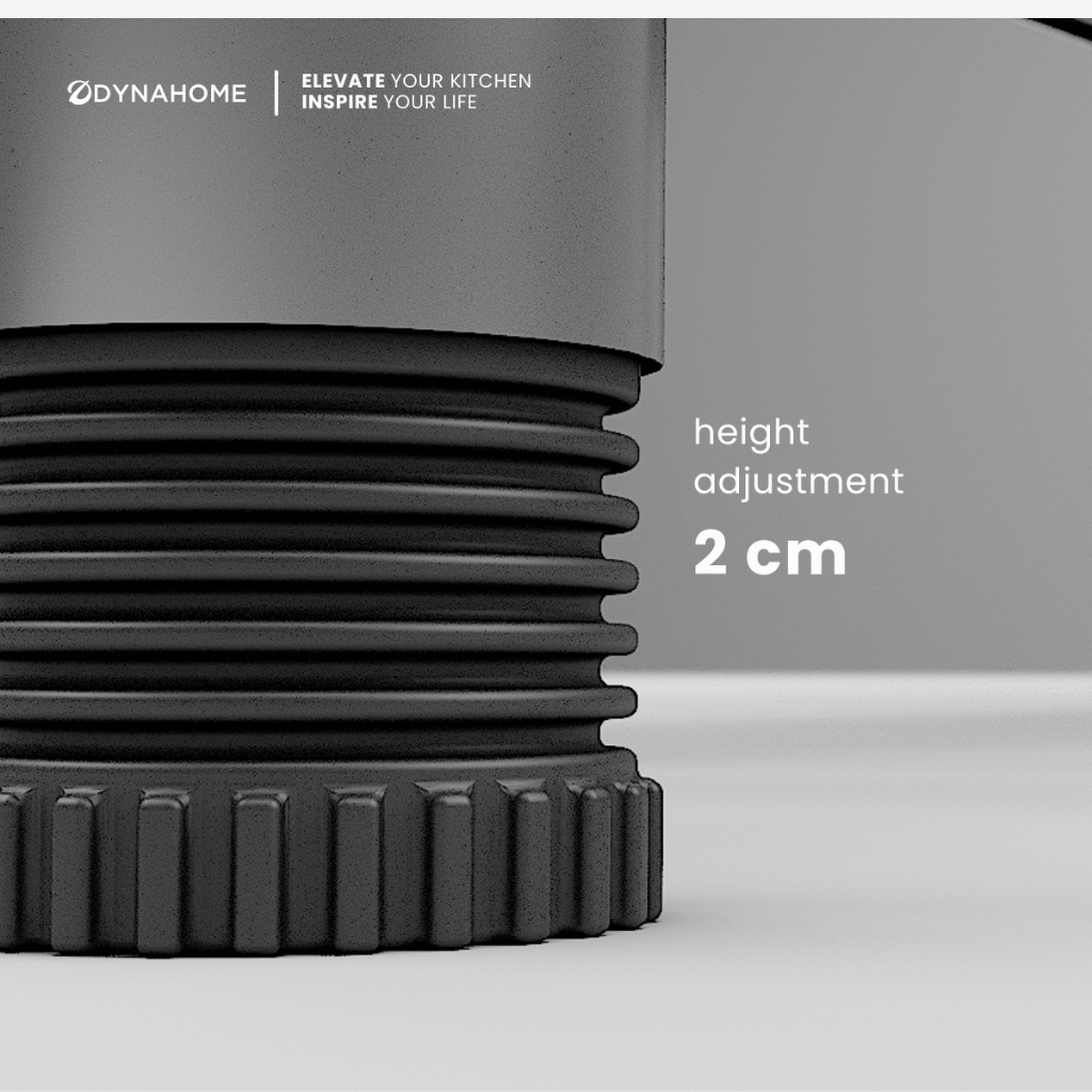 DYNAHOME | DH-12050-ST ซิงค์สแตนเลสแบบขาตั้งพื้น(กลม) 2 หลุม พร้อมที่พักจาน - รูปที่ 2