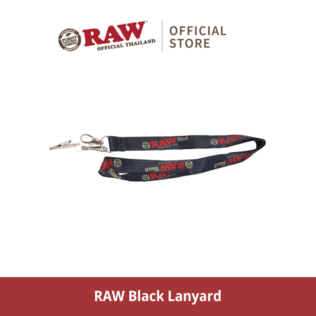 สายคล้อง RAW Lanyard สายคล้องคอสำหรับคล้องนามบัตร คุณภาพดีจาก Raw Thailand
