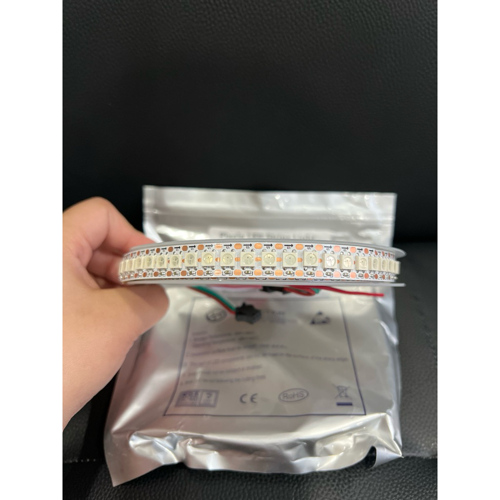 ไฟเส้น Pixels LED Strips Light  WS2812 ขนาด 12 มม.