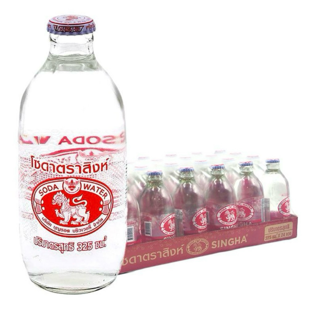 🚗delivery โซดา สิงห์ 325 มล.*24ขวด