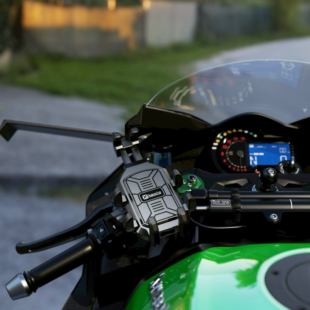 Kewig M26(S) ที่ยึดโทรศัพท์มือถือมอเตอร์ไซค์ พร้อมระบบซับแรงกระแทก ลดการสั่นสะเทือน (รุ่นประหยัด) - รูปที่ 2