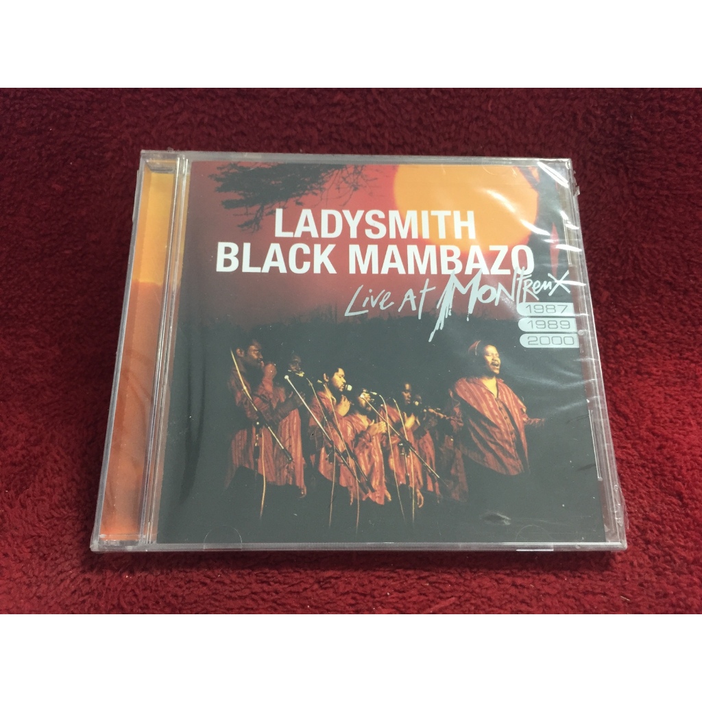 CD Ladysmith Black Mambazo – Live At Montreux 1987/1989/2000 สภาพตามปก C9-101