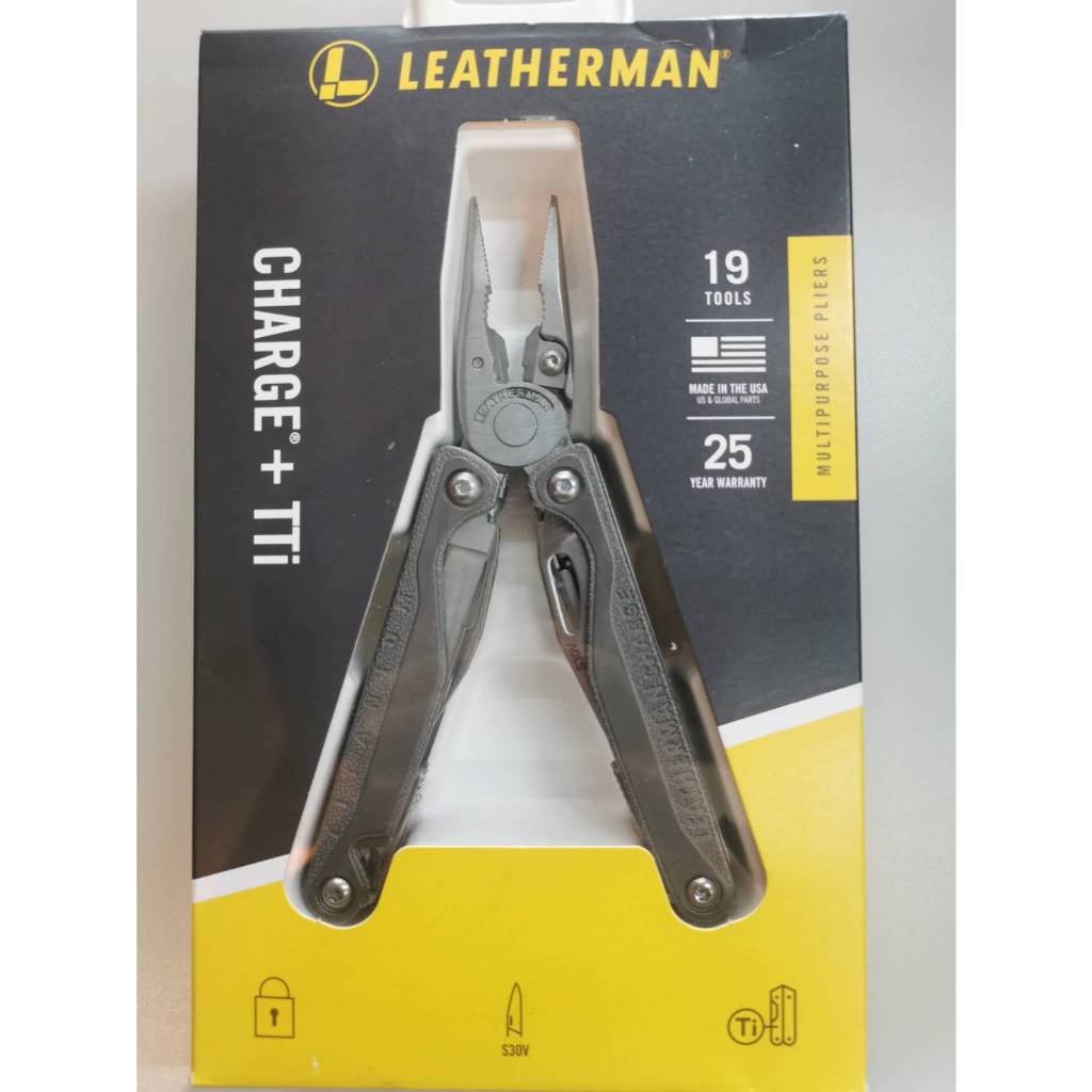 Leatherman Charge TTI Plus สุดยอดของ Multi-tools เครื่องมืออเนกประสงค์ 19 ชิ้น by Jeep Camping