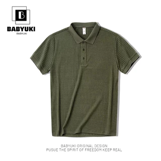 BU เสื้อโปโลแฟชั่นของผู้ชายคนนี้ หลวมง่ายอินเทรนด์ และสบาย ๆ