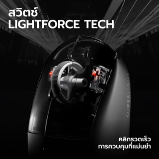 Logitech G PRO X SUPERLIGHT 2C wireless gaming mouse น้ำหนักเบา 51g DPI 44K ตั้งโปรแกรมได้ 5 ปุ่ม